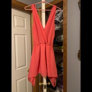 Coral romper